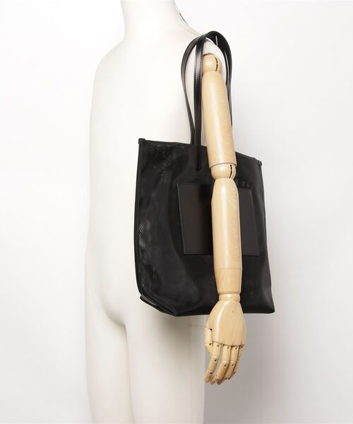 THE PURSE（ザパース  ）の「THE PURSE（ザパース）チュールトートM（トートバッグ・メンズ・ブラック・FREE）」の4枚目の写真