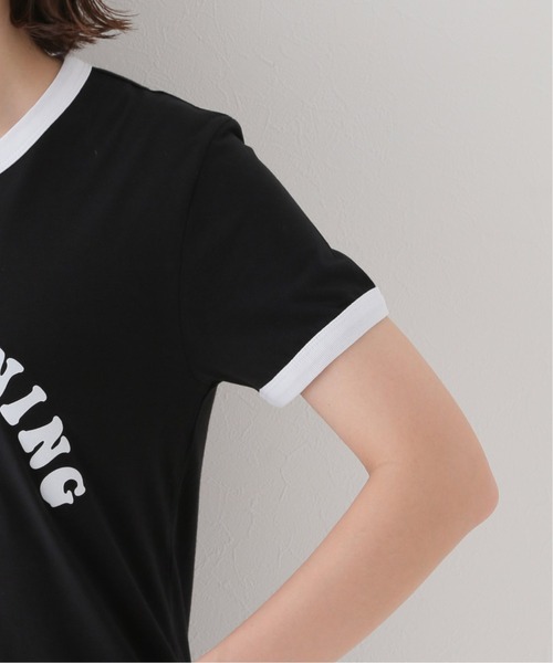 JOINT WORKS（ジョイントワークス）の「【GOOD MORNING KEITH/グッドモーニングキース】RINGER TEE（Tシャツ/カットソー・レディース・ホワイト/ブラック・X-SMALL）」の12枚目の写真