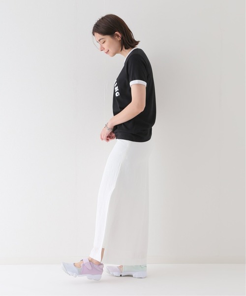 JOINT WORKS（ジョイントワークス）の「【GOOD MORNING KEITH/グッドモーニングキース】RINGER TEE（Tシャツ/カットソー・レディース・ホワイト/ブラック・X-SMALL）」の4枚目の写真