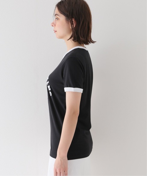 JOINT WORKS（ジョイントワークス）の「【GOOD MORNING KEITH/グッドモーニングキース】RINGER TEE（Tシャツ/カットソー・レディース・ホワイト/ブラック・X-SMALL）」の8枚目の写真
