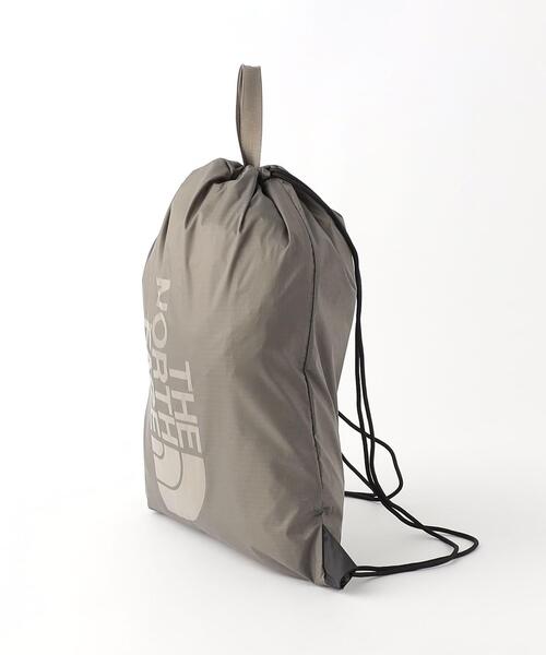 THE NORTH FACE(ザノースフェイス)の「【WEB限定】<THE NORTH FACE> PF サック パック バッグ(バックパック/リュック・レディース・ブラック/ダークブラウン/グレー・FREE)」の4枚目の写真