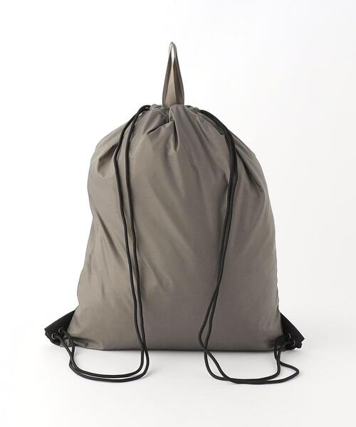 THE NORTH FACE(ザノースフェイス)の「【WEB限定】<THE NORTH FACE> PF サック パック バッグ(バックパック/リュック・レディース・ブラック/ダークブラウン/グレー・FREE)」の5枚目の写真