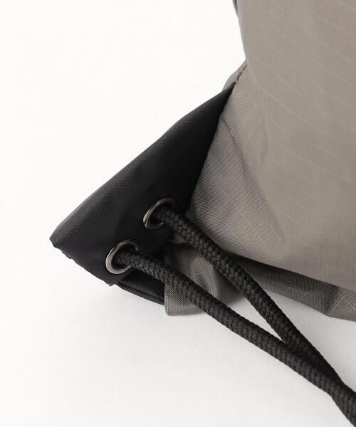 THE NORTH FACE(ザノースフェイス)の「【WEB限定】<THE NORTH FACE> PF サック パック バッグ(バックパック/リュック・レディース・ブラック/ダークブラウン/グレー・FREE)」の9枚目の写真