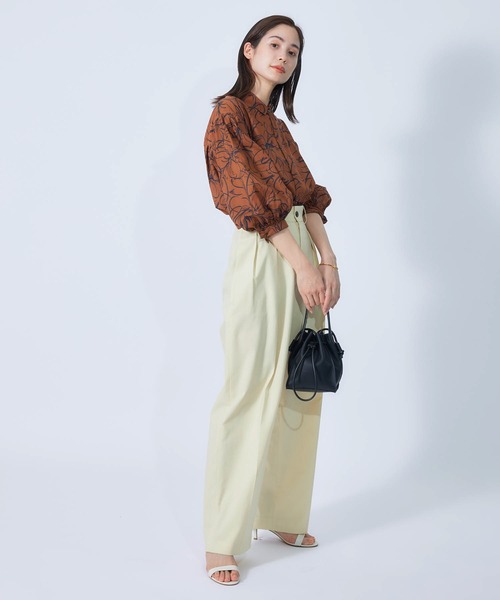 ROPE'（ロペ）の「2WAYドロストミニバッグ（ショルダーバッグ・レディース・ブラック/ホワイト系その他/ベージュ系その他・FREE）」の6枚目の写真