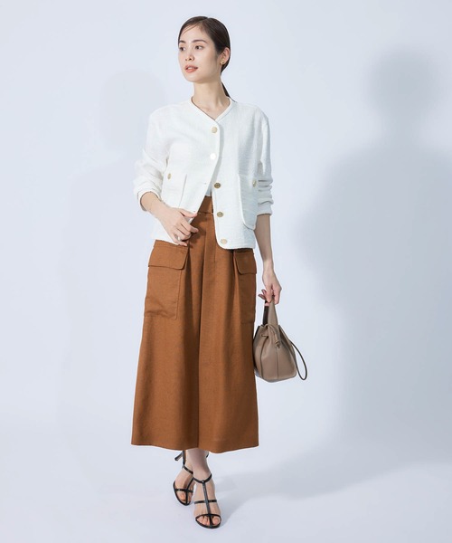 ROPE'（ロペ）の「2WAYドロストミニバッグ（ショルダーバッグ・レディース・ブラック/ホワイト系その他/ベージュ系その他・FREE）」の7枚目の写真