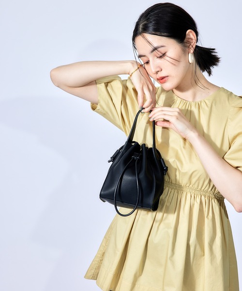 ROPE'（ロペ）の「2WAYドロストミニバッグ（ショルダーバッグ・レディース・ブラック/ホワイト系その他/ベージュ系その他・FREE）」の12枚目の写真