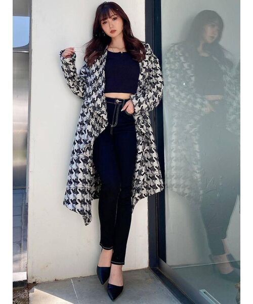 GYDA（ジェイダ）の「ハイウエスト ワンウォッシュスキニーパンツ（デニムパンツ・レディース・ブラック・SMALL/MEDIUM/LARGE/X-SMALL/XX-SMALL）」の12枚目の写真