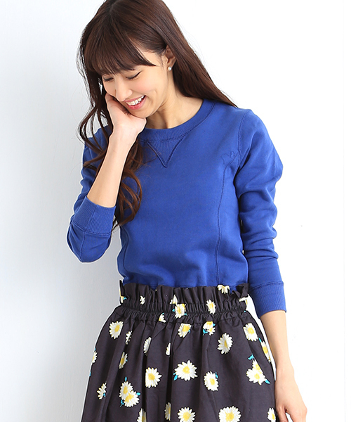 B:MING by BEAMS（ビーミングバイビームス）の「ビーミング by ビームス / TOMPKINS 裏毛プルオーバー（スウェット・レディース・ホワイト/グレー/ネイビー・MEDIUM/SMALL）」の3枚目の写真