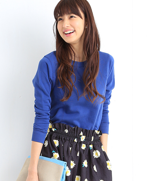 B:MING by BEAMS（ビーミングバイビームス）の「ビーミング by ビームス / TOMPKINS 裏毛プルオーバー（スウェット・レディース・ホワイト/グレー/ネイビー・MEDIUM/SMALL）」の13枚目の写真