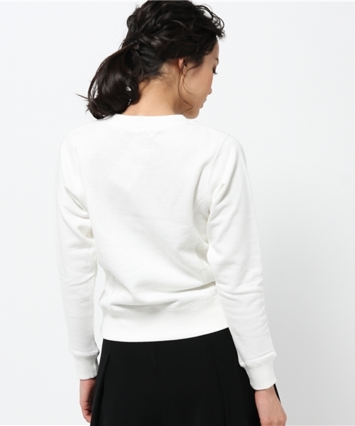 B:MING by BEAMS（ビーミングバイビームス）の「ビーミング by ビームス / TOMPKINS 裏毛プルオーバー（スウェット・レディース・ホワイト/グレー/ネイビー・MEDIUM/SMALL）」の7枚目の写真