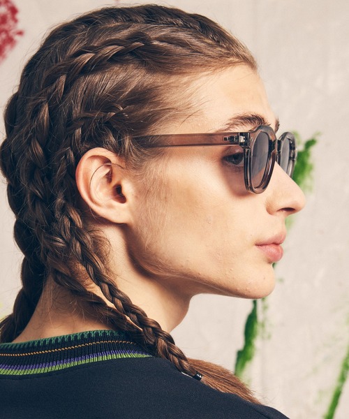 MAISON SPECIAL（メゾンスペシャル）の「《ユニセックスアイテム》フレームボストンサングラス【MAISON SPECIAL/メゾンスペシャル】（サングラス・メンズ・ホワイト/ブラック/グレー/レッド/イエロー/グリーン・FREE）」の21枚目の写真