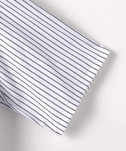 lownn(ローン)の「<LOWNN> MINIMAL SHIRT SHORT SLEEVE STRIPE/シャツ(シャツ/ブラウス・メンズ・ホワイト・44)」の7枚目の写真