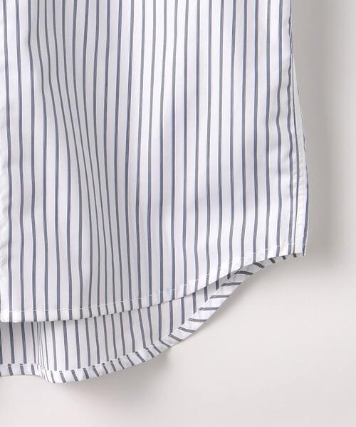 lownn(ローン)の「<LOWNN> MINIMAL SHIRT SHORT SLEEVE STRIPE/シャツ(シャツ/ブラウス・メンズ・ホワイト・44)」の2枚目の写真