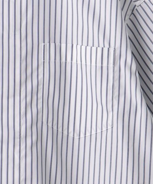 lownn(ローン)の「<LOWNN> MINIMAL SHIRT SHORT SLEEVE STRIPE/シャツ(シャツ/ブラウス・メンズ・ホワイト・44)」の3枚目の写真