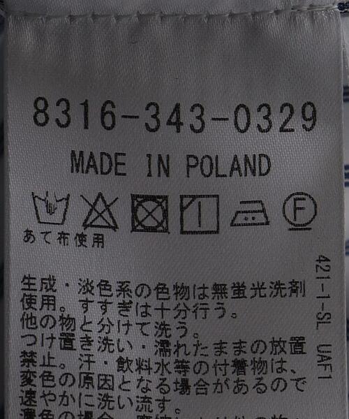 lownn(ローン)の「<LOWNN> MINIMAL SHIRT SHORT SLEEVE STRIPE/シャツ(シャツ/ブラウス・メンズ・ホワイト・44)」の5枚目の写真