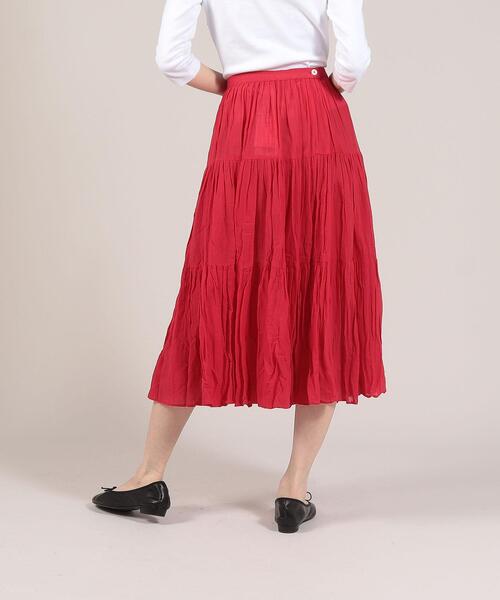 agnes b.（アニエスベー）の「UQ94 JUPE ティアードスカート