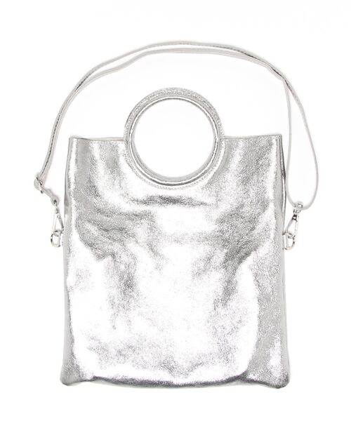 ROSE BUD（ローズバッド）の「サークルハンドルショルダーバッグ（ショルダーバッグ・レディース・ブラック/シルバー/ゴールド・FREE）」の13枚目の写真