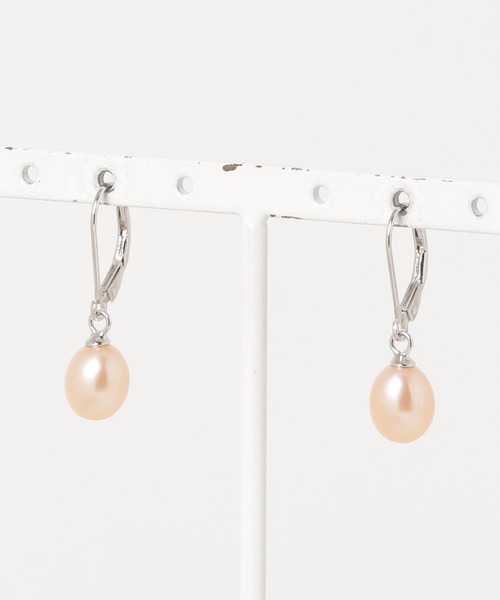 【セール】【W】【it】【MUSES】オーバル淡水パールピアス 8～10mmパール（ピアス（両耳用））｜MUSES（ミューズ）