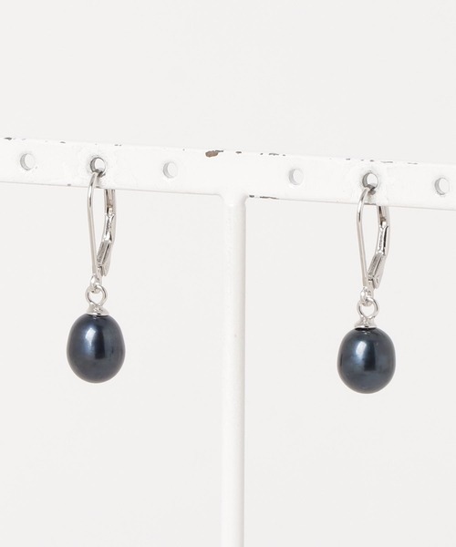 【セール】【W】【it】【MUSES】オーバル淡水パールピアス 8～10mmパール（ピアス（両耳用））｜MUSES（ミューズ）