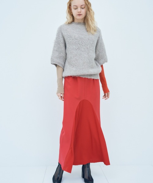 Solace（ソレイス）の「フロントフレアスカート（スカート・レディース・ホワイト/ブラック/レッド・SMALL/FREE）」の18枚目の写真