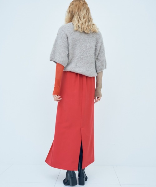 Solace（ソレイス）の「フロントフレアスカート（スカート・レディース・ホワイト/ブラック/レッド・SMALL/FREE）」の21枚目の写真