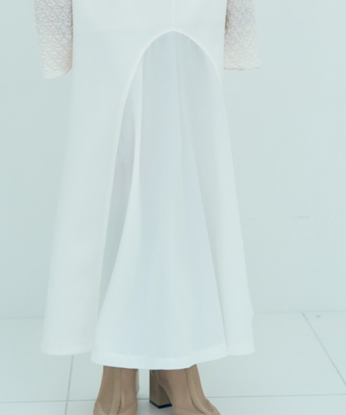 Solace（ソレイス）の「フロントフレアスカート（スカート・レディース・ホワイト/ブラック/レッド・SMALL/FREE）」の13枚目の写真