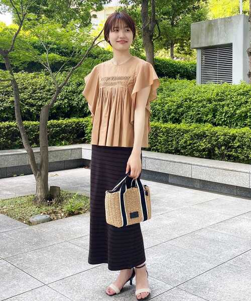 OPAQUE.CLIP（オペークドットクリップ）の「◇リブボーダーロング