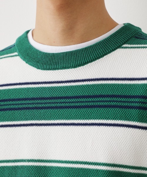 RODEO CROWNS WIDE BOWL(ロデオクラウンズワイドボウル)の「ニットベスト(ベスト・メンズ・ベージュ/ブラック系その他/ホワイト系その他・MEDIUM/LARGE)」の9枚目の写真