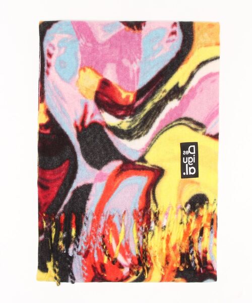 Desigual（デシグアル）の「アーティ マフラー（マフラー・レディース・イエロー・FREE）」の8枚目の写真