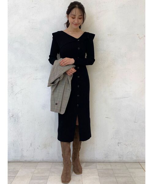 MERCURYDUO（マーキュリーデュオ）の「チェックジャケット（テーラードジャケット・レディース・ライトグレー/その他1・SMALL/MEDIUM）」の12枚目の写真