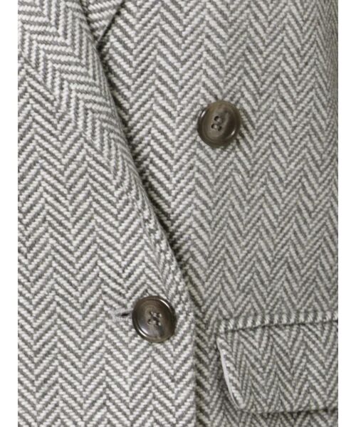MERCURYDUO（マーキュリーデュオ）の「チェックジャケット（テーラードジャケット・レディース・ライトグレー/その他1・SMALL/MEDIUM）」の20枚目の写真
