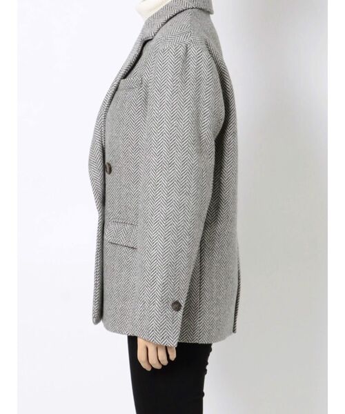 MERCURYDUO（マーキュリーデュオ）の「チェックジャケット（テーラードジャケット・レディース・ライトグレー/その他1・SMALL/MEDIUM）」の17枚目の写真