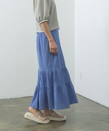 RETRO GIRL | 楊柳ティアードSK(スカート)