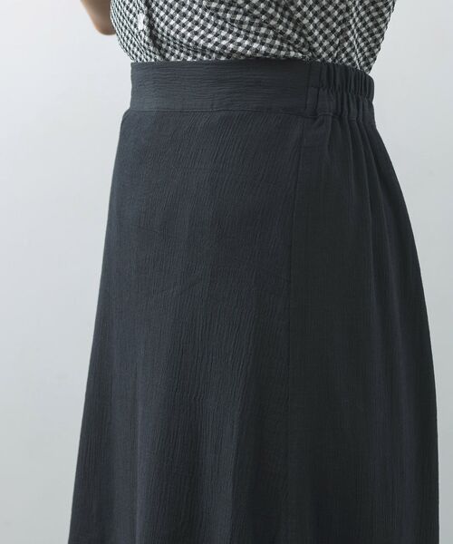 RETRO GIRL（レトロガール）の「楊柳ティアードSK（スカート・レディース・ブラック/ブルー/オフホワイト/ピンク・FREE）」の7枚目の写真