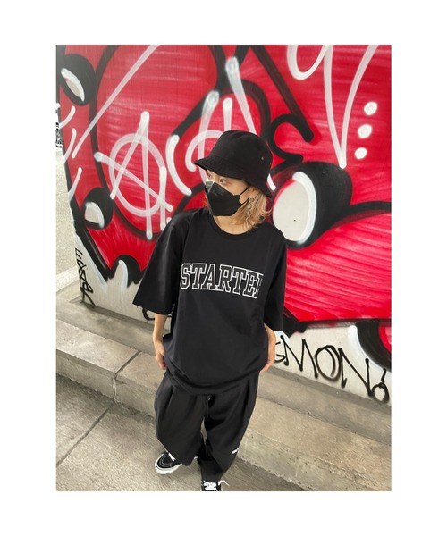 STARTER（スターター）の「STARTER/ロゴプリント半袖Tシャツ（Tシャツ/カットソー・メンズ・ブラック/ホワイト系その他/グリーン/ホワイト・X-LARGE/LARGE/MEDIUM）」の3枚目の写真