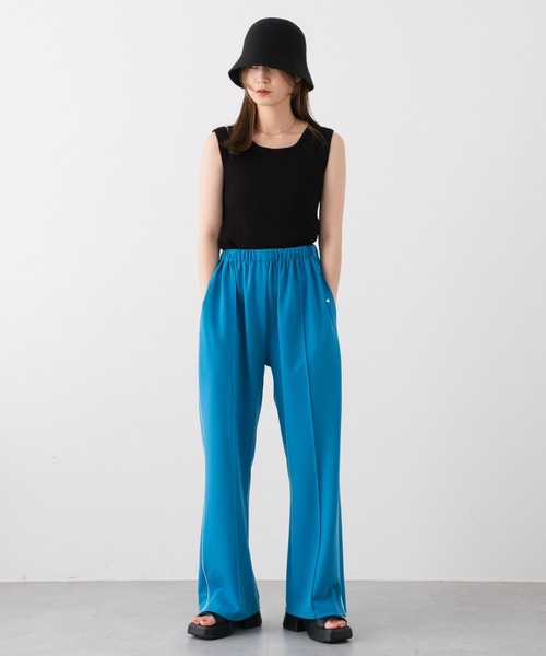 WHIMSIC（ウィムジック）の「【WHIMSIC】パイピングトラックパンツ2（その他パンツ・レディース・パープル/ピンク/ブルー/グリーン・FREE）」の13枚目の写真