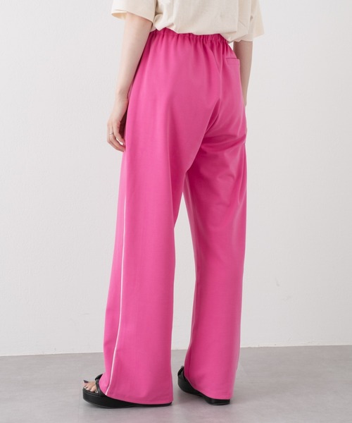 WHIMSIC（ウィムジック）の「【WHIMSIC】パイピングトラックパンツ2（その他パンツ・レディース・パープル/ピンク/ブルー/グリーン・FREE）」の17枚目の写真