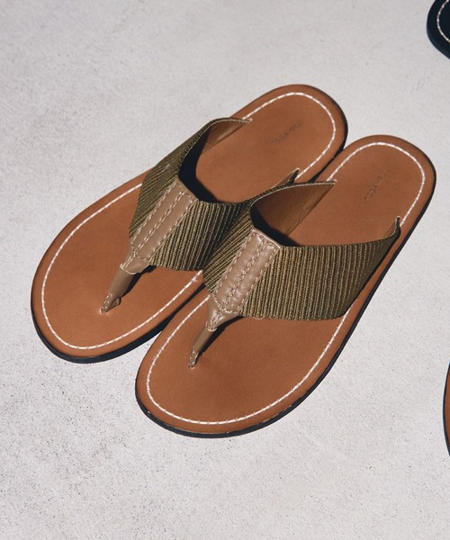 TODAYFUL(トゥデイフル)の「【TODAYFUL/トゥデイフル】Flat Tong Sandals/フラットトングサンダル 12211008(サンダル・レディース・キャメル・38/36/37)」の4枚目の写真