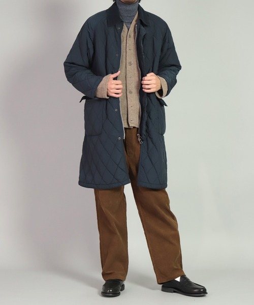 OMNIGOD（オムニゴッド）の「[OMNIGOD mens / オムニゴッド] ポリエステルキルト キルトコート（ダウンジャケット/コート・メンズ・ベージュ/ネイビー/アイボリー・2/4/3）」の16枚目の写真