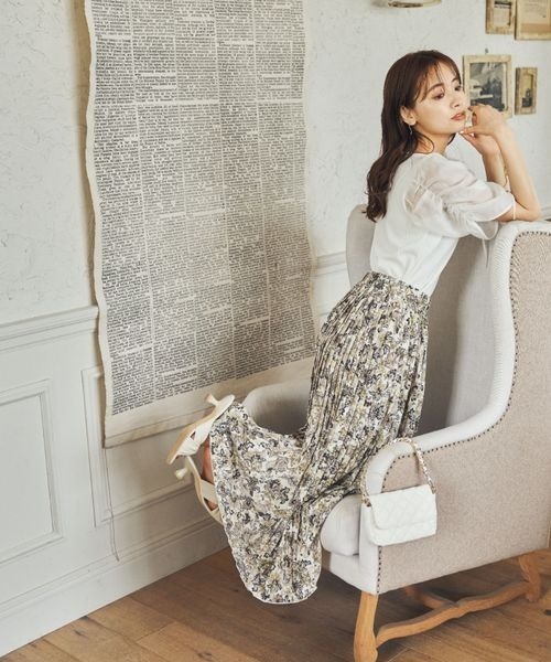 mysty woman（ミスティウーマン）の「キルティングチェーンBAG 157060（ショルダーバッグ・レディース・アイボリー/ブラック/イエロー・FREE）」の18枚目の写真