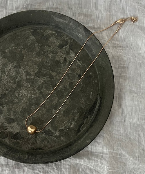 Riberry（リベリー）の「【ニッケルフリー】　ビーンズネックレス（ネックレス・レディース・シルバー/ゴールド・FREE）」の6枚目の写真