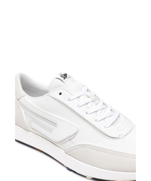 DIESEL(ディーゼル)の「メンズ MIXマテリアル ローカット スニーカー(スニーカー・メンズ・ホワイト/ブラック/グレー・44/40/41/42/43)」の12枚目の写真