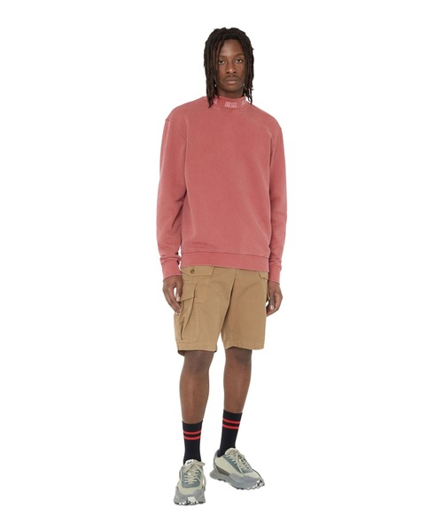 DIESEL(ディーゼル)の「メンズ MIXマテリアル ローカット スニーカー(スニーカー・メンズ・ホワイト/ブラック/グレー・44/40/41/42/43)」の14枚目の写真