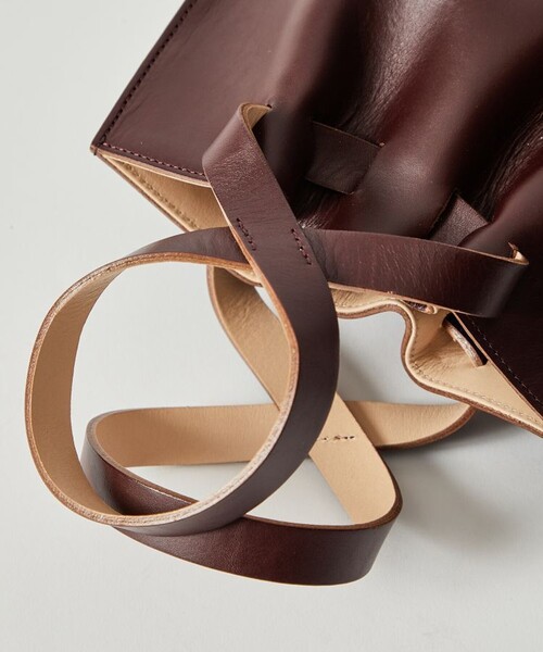 MARROW（マロウ）の「【MARROW/(マロー)】ミニカーブ MR-17003（ハンドバッグ・レディース・ブラック/ブラウン・FREE）」の12枚目の写真