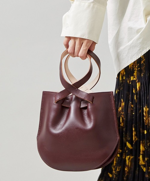 MARROW（マロウ）の「【MARROW/(マロー)】ミニカーブ MR-17003（ハンドバッグ・レディース・ブラック/ブラウン・FREE）」の22枚目の写真