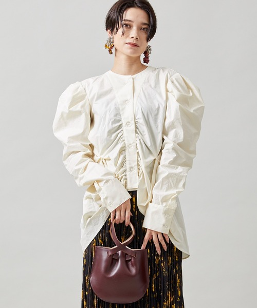 MARROW（マロウ）の「【MARROW/(マロー)】ミニカーブ MR-17003（ハンドバッグ・レディース・ブラック/ブラウン・FREE）」の21枚目の写真