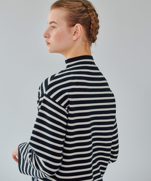 ORCIVAL(オーシバル)の「ORCIVAL | プレーティング ボトルネックニットプルオーバー WOMEN(ニット/セーター・レディース・ブラック系その他/グリーン系その他/ブルー系その他/ホワイト系その他5・1)」の21枚目の写真