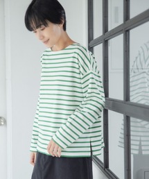 LEPSIM | 【選べる丈シリーズ】ボーダープルオーバー　295641(Tシャツ/カットソー)