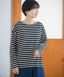 LEPSIM | 【選べる丈シリーズ】ボーダープルオーバー　295641(Tシャツ/カットソー)