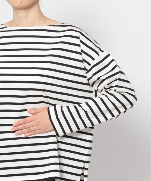11月まで⚫︎アーペーセー⚫︎ ボーダーTシャツ A.P.C. アーペーセー ボーダー ロゴ刺繍 Tシャツ ブラック